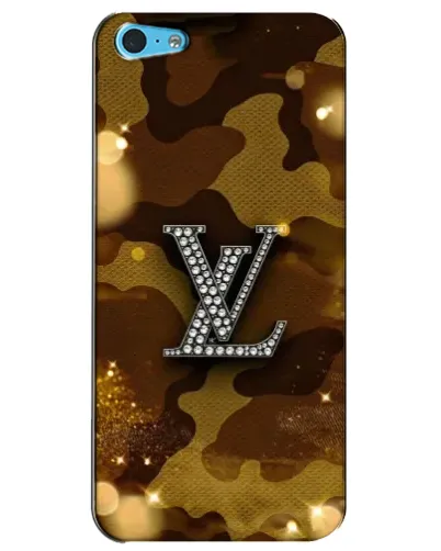 Чохол для iPhone 5c з картинкою «Камуфляжний Louis Vuitton»