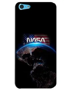 Чохол для iPhone 5c з картинкою «Земля з космосу NASA»