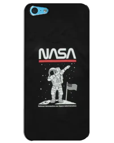 Чехол для iPhone 5c с картинкой «NASA — шагаем по Луне» Чехол для iPhone 5c с картинкой «NASA — шагаем по Луне»