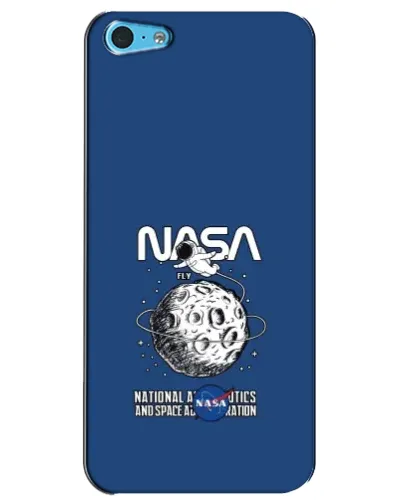 Чехол для iPhone 5c с картинкой «NASA — лунная миссия» Чехол для iPhone 5c с картинкой «NASA — лунная миссия»