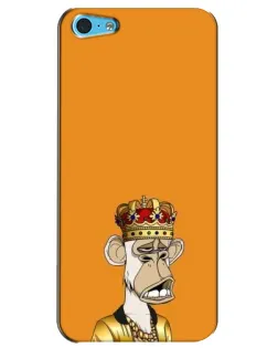 Чехол для iPhone 5c с картинкой «Золотая обезьяна Bored Ape»