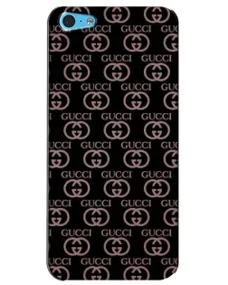 Чехол для iPhone 5c с картинкой «Классическая монограмма Gucci»