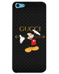Чехол для iPhone 5c с картинкой «Микки Маус Gucci»