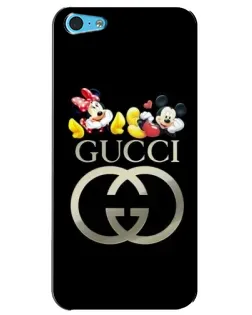 Чехол для iPhone 5c с картинкой «Gucci — герои Disney»
