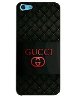 Чехол для iPhone 5c с картинкой «Gucci — стеганый черный»