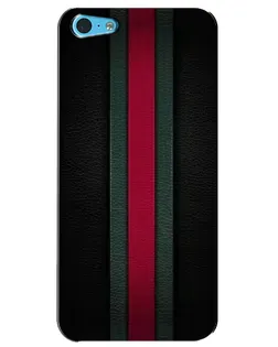 Чехол для iPhone 5c с картинкой «Gucci — неоновая линия»