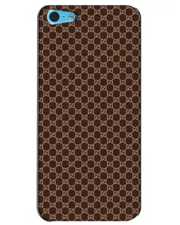 Чехол для iPhone 5c с картинкой «Gucci — шоколадная сетка»