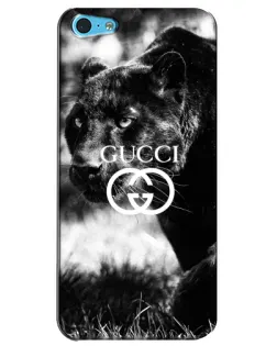 Чехол для iPhone 5c с картинкой «Gucci — дикая природа»