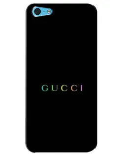 Чехол для iPhone 5c с картинкой «Gucci — неоновый минимализм»