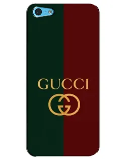 Чехол для iPhone 5c с картинкой «Gucci — темно-зеленый градиент»
