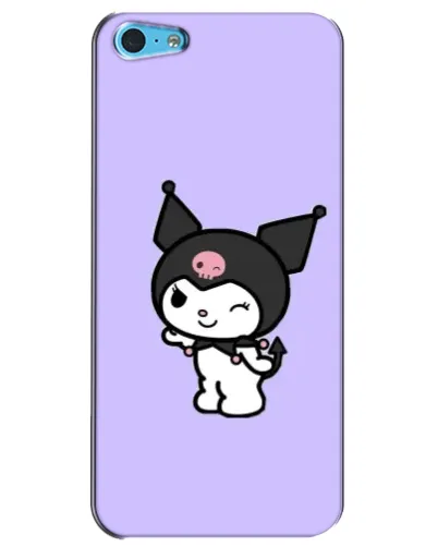 Чохол для iPhone 5c з картинкою «Класична Kuromi»