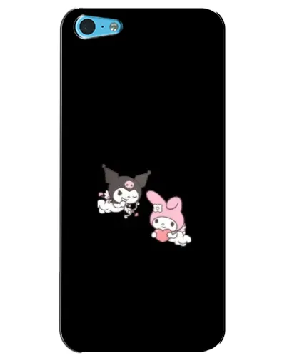 Чохол для iPhone 5c з картинкою «My Melody та Kuromi»
