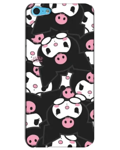 Чохол для iPhone 5c з картинкою «Патерн голів Куромі»