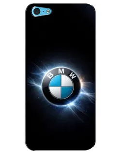 Чехол для iPhone 5c с картинкой «BMW — неоновое сияние» Чехол для iPhone 5c с картинкой «BMW — неоновое сияние»