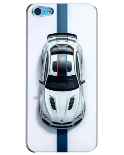 Чехол для iPhone 5c с картинкой «Вид сверху — BMW M»