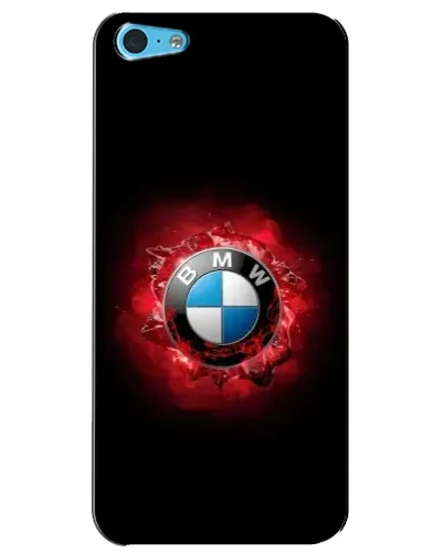 Чехол для iPhone 5c с картинкой «Логотип BMW — вспышка»
