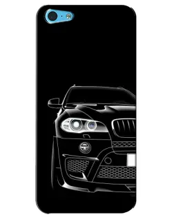 Чехол для iPhone 5c с картинкой «Темный силуэт BMW» Чехол для iPhone 5c с картинкой «Темный силуэт BMW»