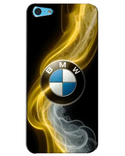 Чехол для iPhone 5c с картинкой «Золотистый дым BMW»