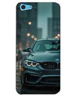 Чехол для iPhone 5c с картинкой «BMW в огнях города» Чехол для iPhone 5c с картинкой «BMW в огнях города»