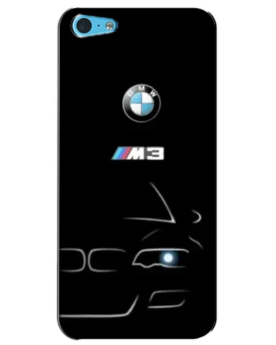 Чехол для iPhone 5c с картинкой «Минималистичный принт BMW M3»