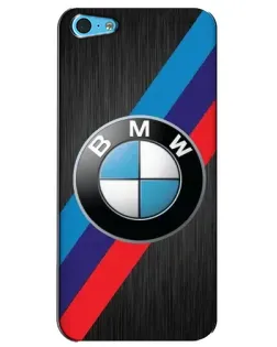 Чехол для iPhone 5c с картинкой «BMW M-stripes стиль» Чехол для iPhone 5c с картинкой «BMW M-stripes стиль»