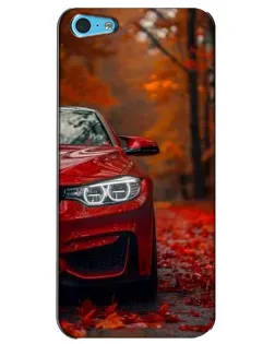 Чехол для iPhone 5c с картинкой «Осенняя BMW M4» Чехол для iPhone 5c с картинкой «Осенняя BMW M4»