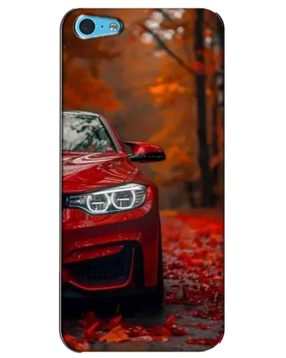 Чехол для iPhone 5c с картинкой «Осенняя BMW M4»