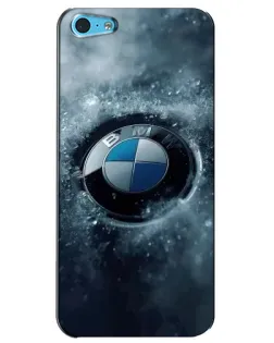 Чехол для iPhone 5c с картинкой «Логотип BMW — лед» Чехол для iPhone 5c с картинкой «Логотип BMW — лед»