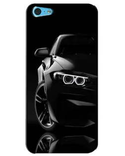 Чехол для iPhone 5c с картинкой «Черная BMW — профиль» Чехол для iPhone 5c с картинкой «Черная BMW — профиль»