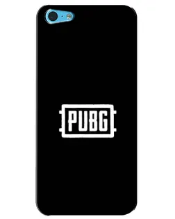 Чехол для iPhone 5c с картинкой «Лого BMW — металлический блеск»