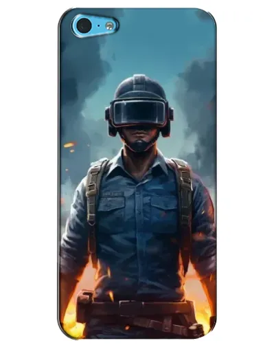Чехол для iPhone 5c с картинкой «PUBG — реалистичный герой» Чехол для iPhone 5c с картинкой «PUBG — реалистичный герой»