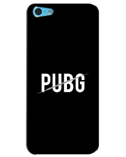 Чехол для iPhone 5c с картинкой «PUBG — белый логотип» Чехол для iPhone 5c с картинкой «PUBG — белый логотип»