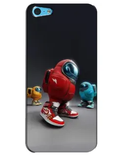 Чехол для iPhone 5c с картинкой «Among Us — 3D стиль»