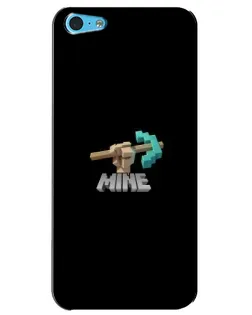 Чехол для iPhone 5c с картинкой «Алмазная кирка»