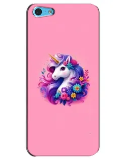 Чехол для iPhone 5c с картинкой «Сказочный единорог» Чехол для iPhone 5c с картинкой «Сказочный единорог»