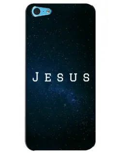 Чохол для iPhone 5c з картинкою «Зоряне небо Jesus»