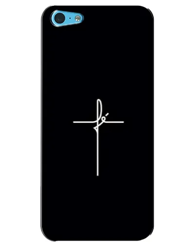 Чехол для iPhone 5c с картинкой «Тонкий крест» Чехол для iPhone 5c с картинкой «Тонкий крест»