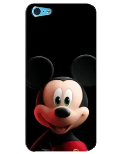 Чехол для iPhone 5c с картинкой «Улыбающийся Микки Маус»