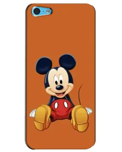 Чехол для iPhone 5c с картинкой «Микки отдыхает»