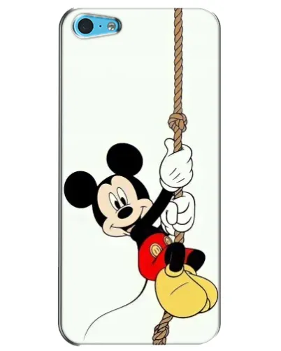 Чехол для iPhone 5c с картинкой «Mickey на канате» Чехол для iPhone 5c с картинкой «Mickey на канате»