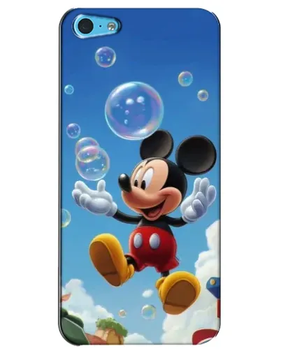 Чехол для iPhone 5c с картинкой «Mickey и мыльные пузыри» Чехол для iPhone 5c с картинкой «Mickey и мыльные пузыри»