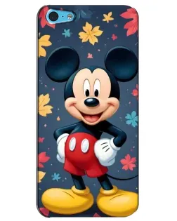 Чехол для iPhone 5c с картинкой «Осенний Mickey Mouse»