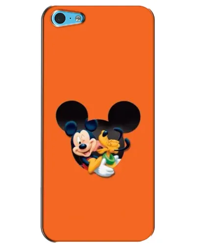 Чехол для iPhone 5c с картинкой «Сердце Микки Минни» Чехол для iPhone 5c с картинкой «Сердце Микки Минни»