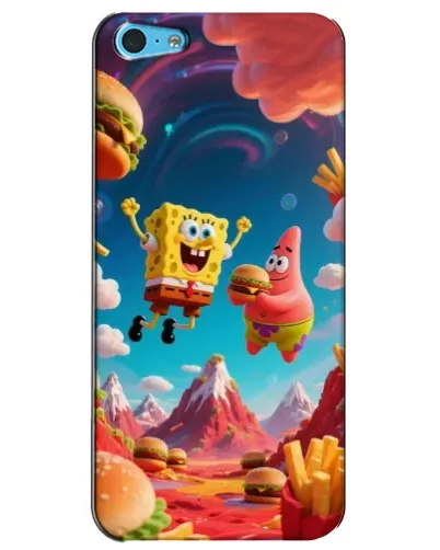 Чехол для iPhone 5c с картинкой «Космический фастфуд» Чехол для iPhone 5c с картинкой «Космический фастфуд»