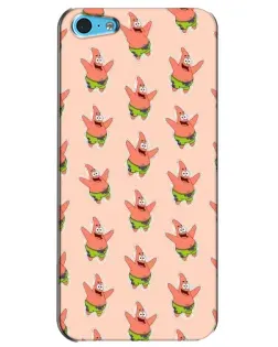 Чехол для iPhone 5c с картинкой «Патрик Стар паттерн» Чехол для iPhone 5c с картинкой «Патрик Стар паттерн»