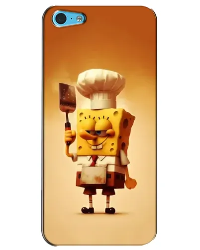Чехол для iPhone 5c с картинкой «Губка Боб повар» Чехол для iPhone 5c с картинкой «Губка Боб повар»