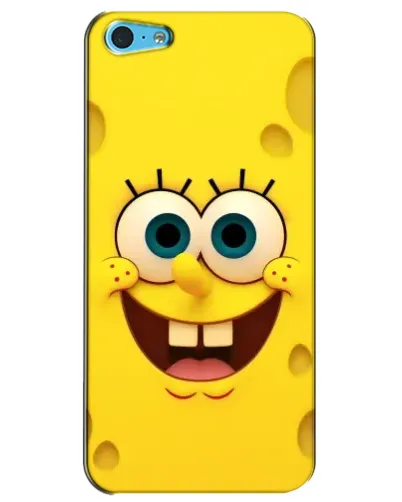 Чехол для iPhone 5c с картинкой «Губка Боб улыбка» Чехол для iPhone 5c с картинкой «Губка Боб улыбка»