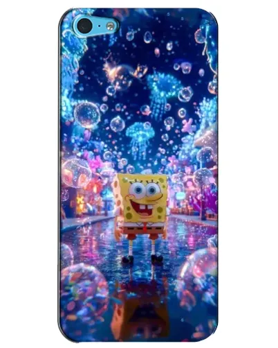 Чехол для iPhone 5c с картинкой «Неоновый океан» Чехол для iPhone 5c с картинкой «Неоновый океан»