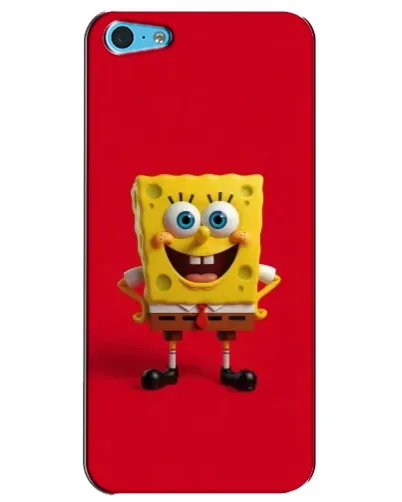 Чехол для iPhone 5c с картинкой «Спанч Боб на красном» Чехол для iPhone 5c с картинкой «Спанч Боб на красном»