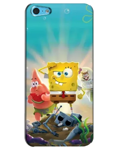 Чехол для iPhone 5c с картинкой «Спанч Боб победитель» Чехол для iPhone 5c с картинкой «Спанч Боб победитель»